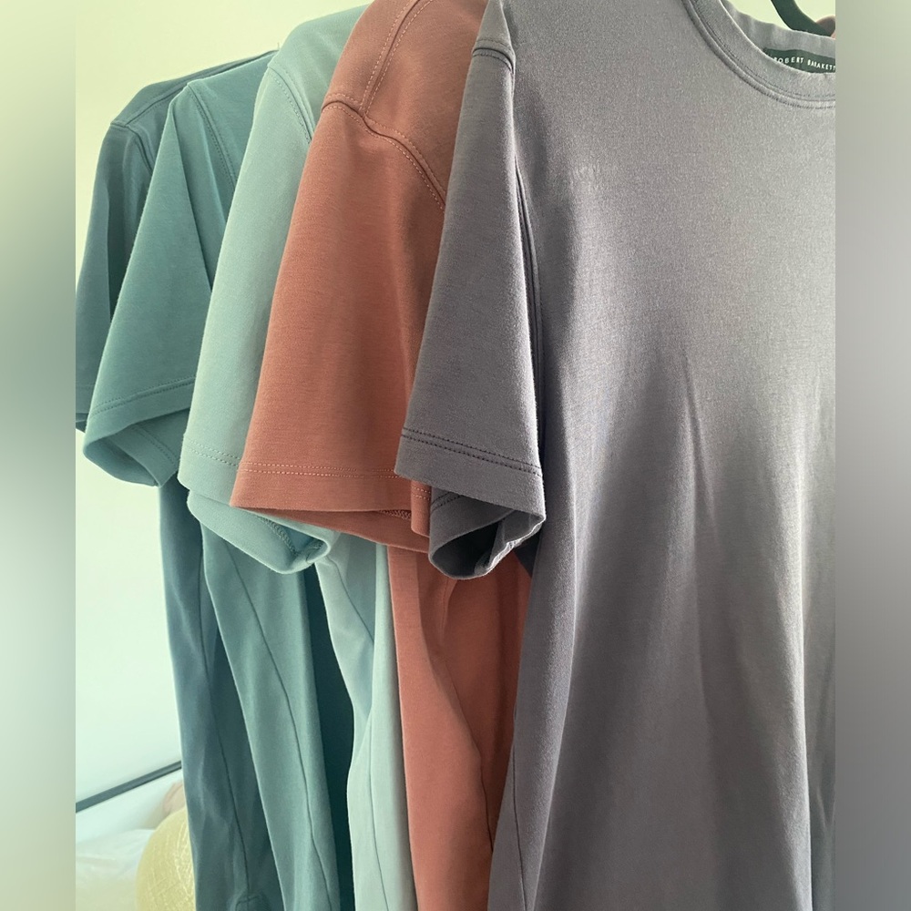 5 Robert Barakett Men’s Shirts Sz Small